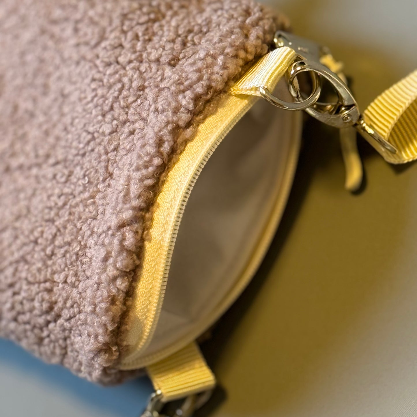 "Kuschel-"Frieda"- Einzelstück Pastell Violett