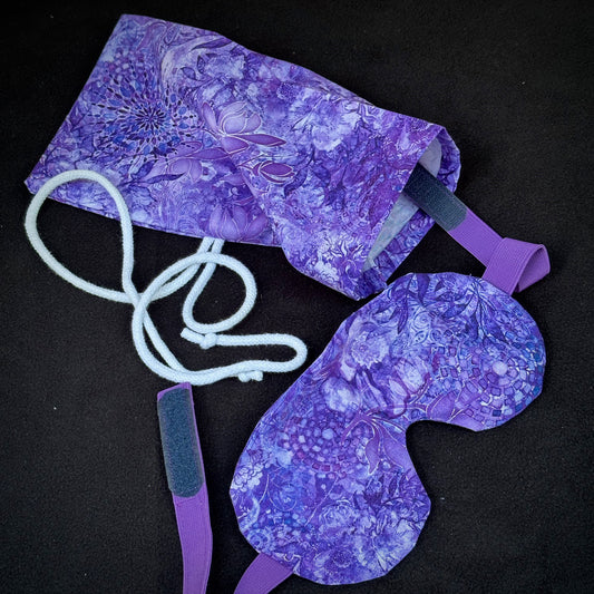 Augenkissen "Auszeit" - Einzelstück Violett