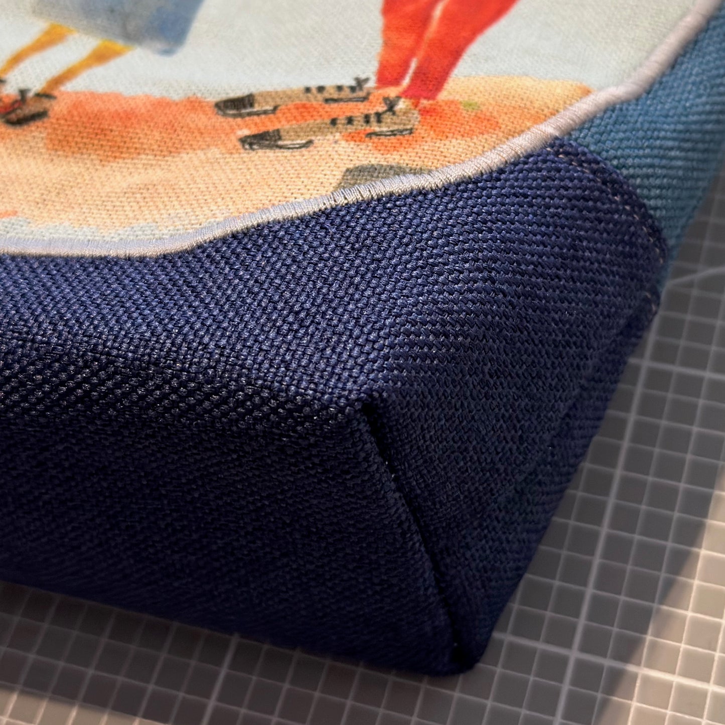 "Petra" im Quadratformat - EInzelstück Canvas Lebensfreude