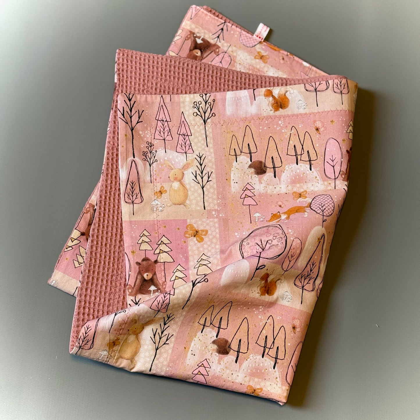 Babydecke - "Im Frühlingswald"