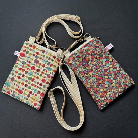 Handytasche "Frieda" aus Gobelin