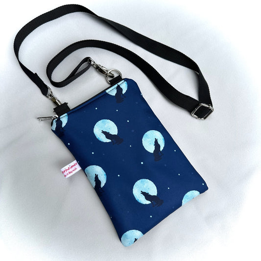 "Allwetter-Frieda" - Einzelstück Softshell Wolfsmond