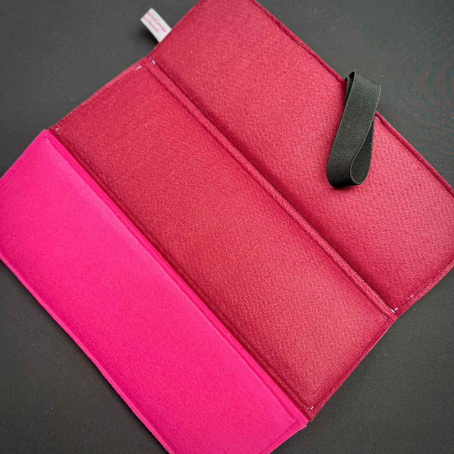 "Sitzkissla" - Rot und Pink