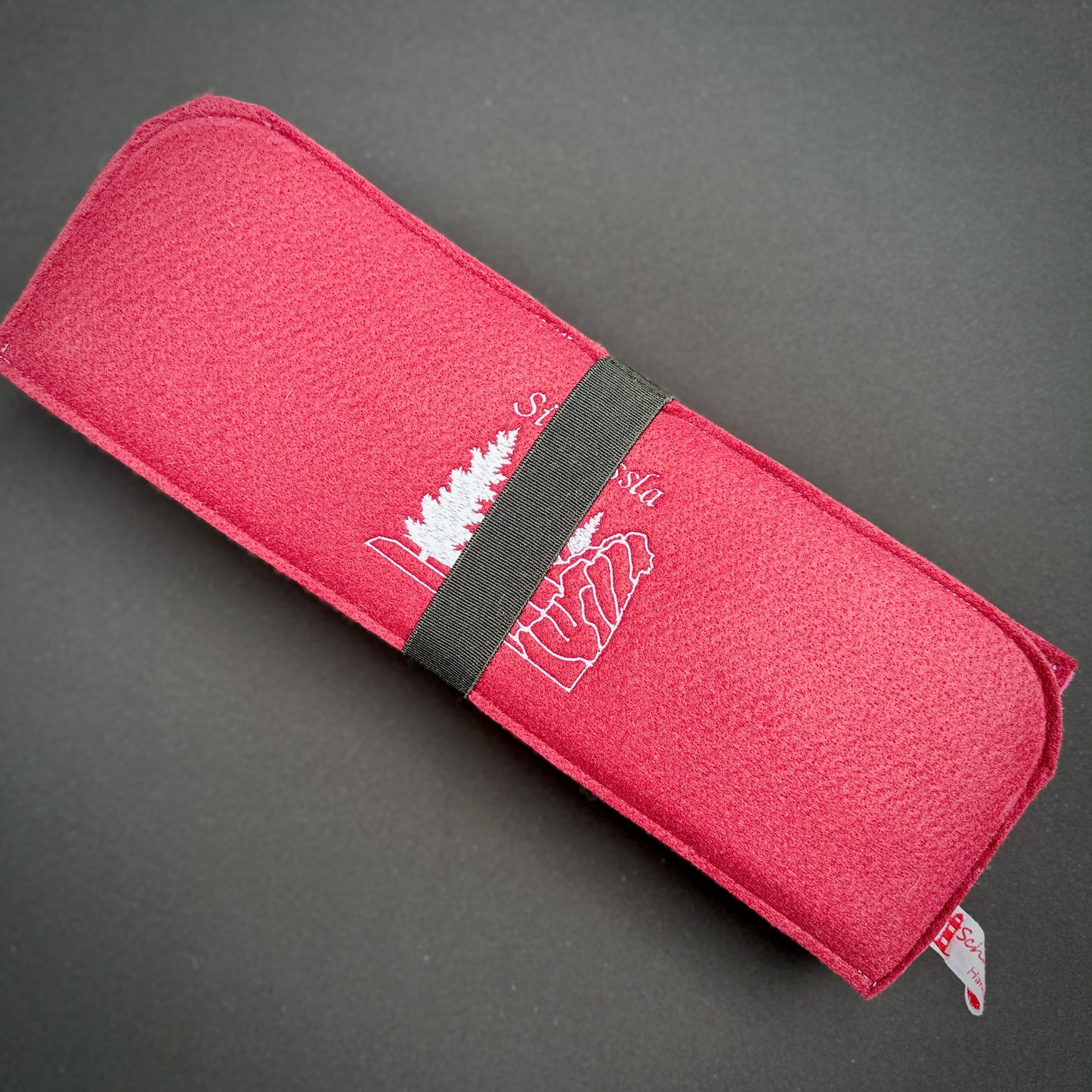 "Sitzkissla" - Rot und Pink