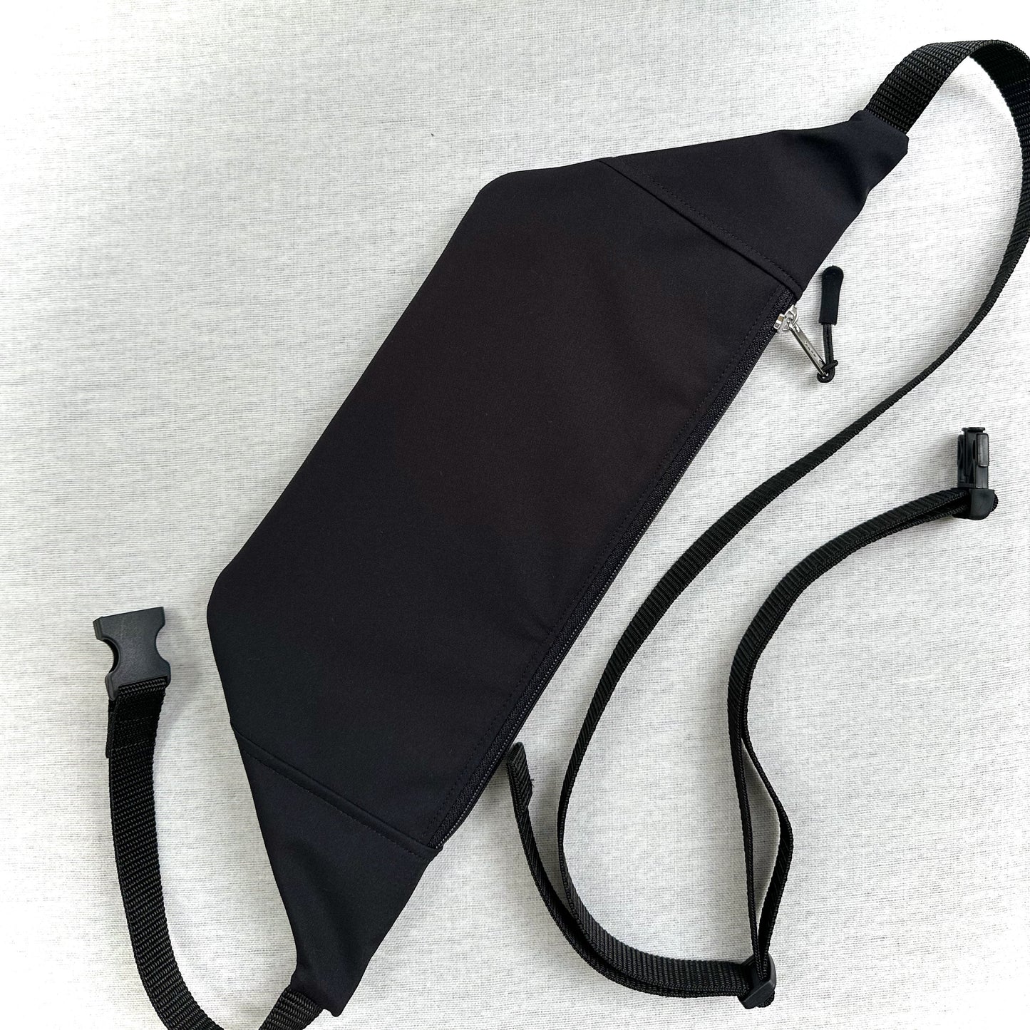 Bauchtasche "Karo" - Einzelstück Regentropfen