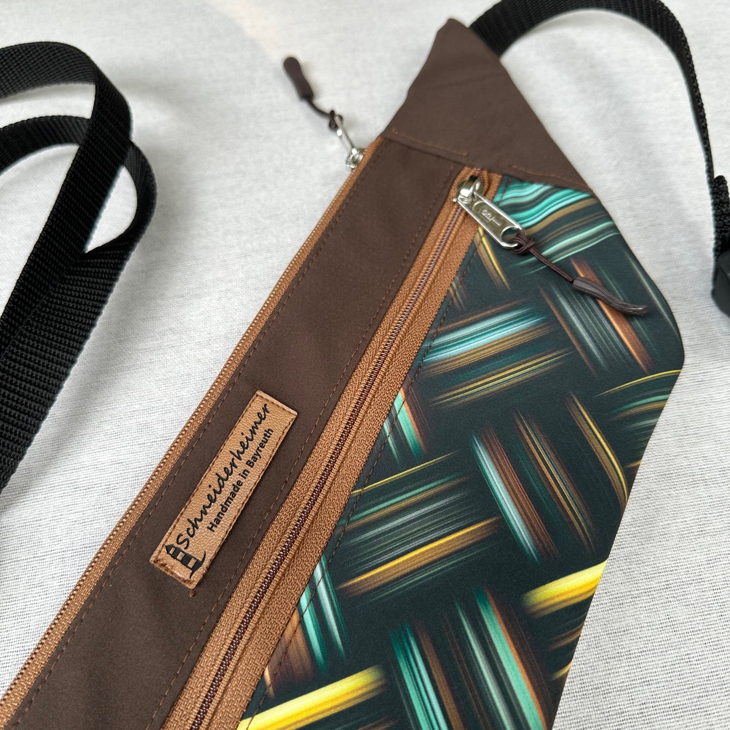 Bauchtasche "Karo" - Einzelstück Über Kreuz