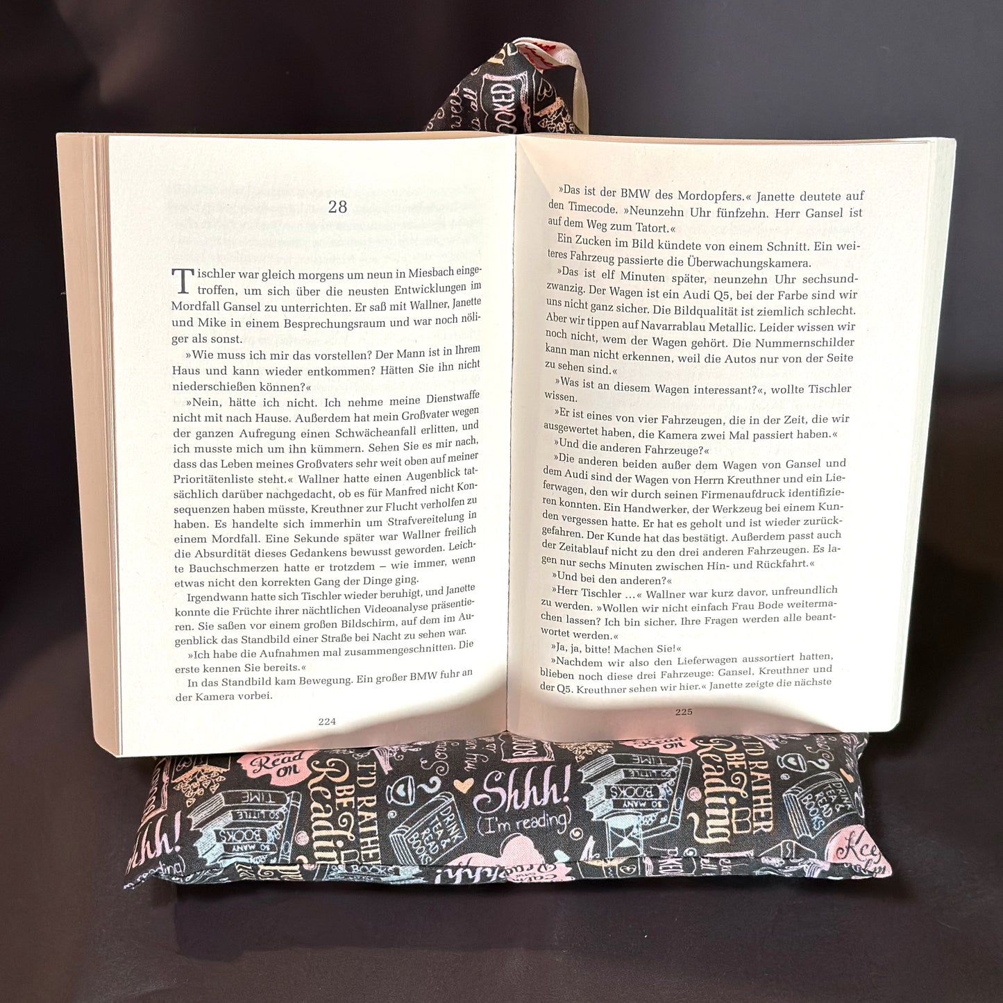 "Buchhalter" - Einzelstück I'm reading