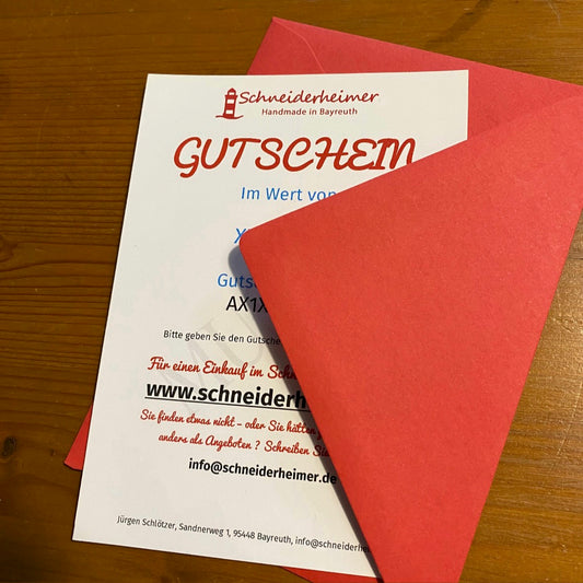 Schneiderheimer Gutschein