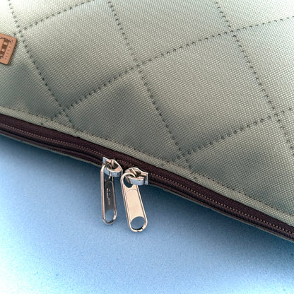 "Allwetter-Petra" in Stepp - Einzelstück Karo Salbei