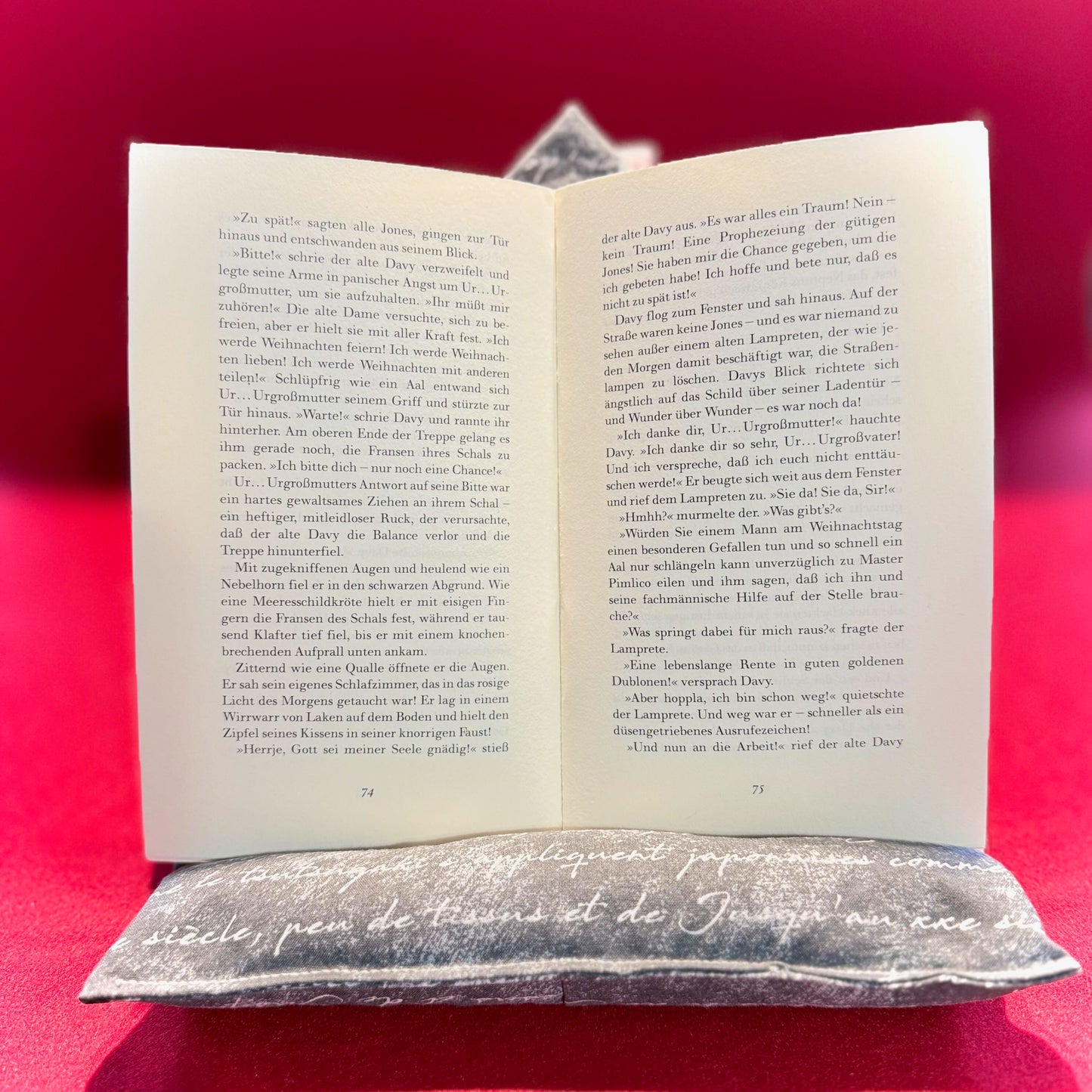 "Buchhalter" - Einzelstück Schrift auf Grau