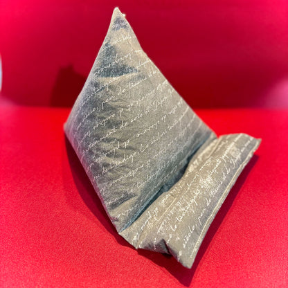 "Buchhalter" - Einzelstück Schrift auf Grau