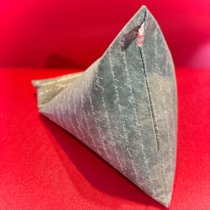 "Buchhalter" - Einzelstück Schrift auf Grau