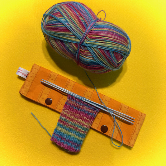 Nadelgarage "Maßband" Orange