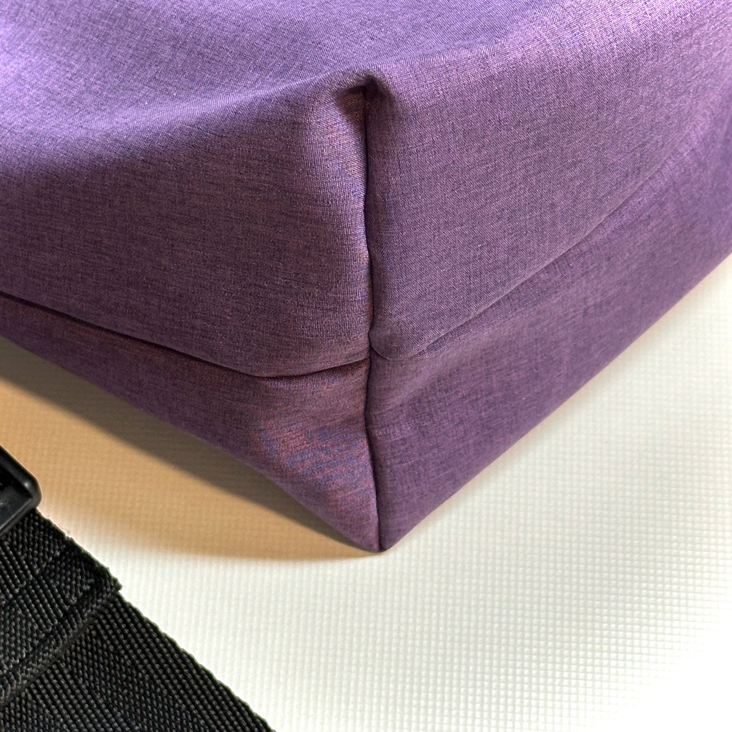 Thermotasche "Kalte Sophie" - Einzelstück Softshell Pflaume melange