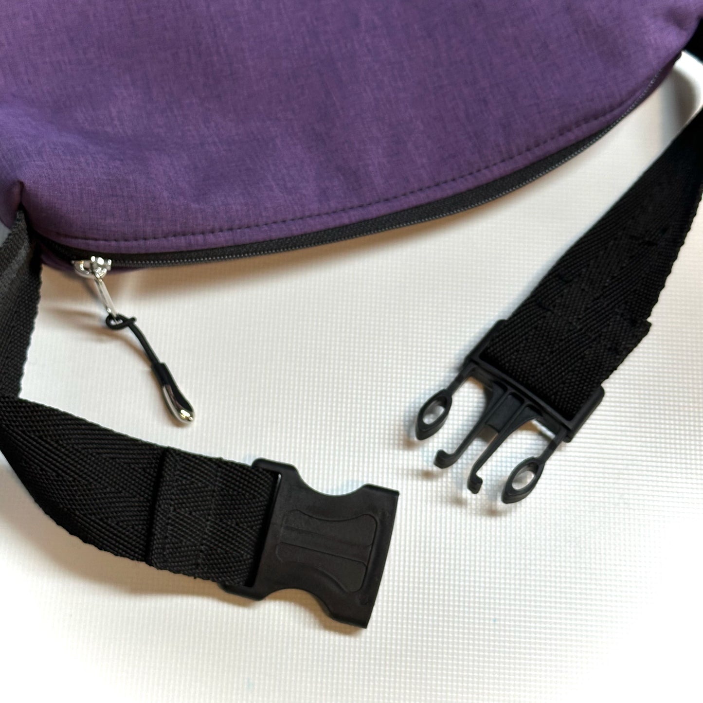Thermotasche "Kalte Sophie" - Einzelstück Softshell Pflaume melange