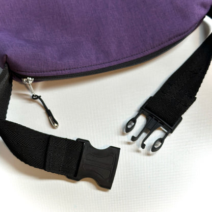 Thermotasche "Kalte Sophie" - Einzelstück Softshell Pflaume melange