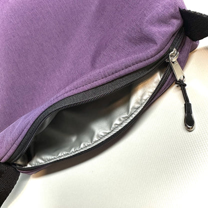 Thermotasche "Kalte Sophie" - Einzelstück Softshell Pflaume melange