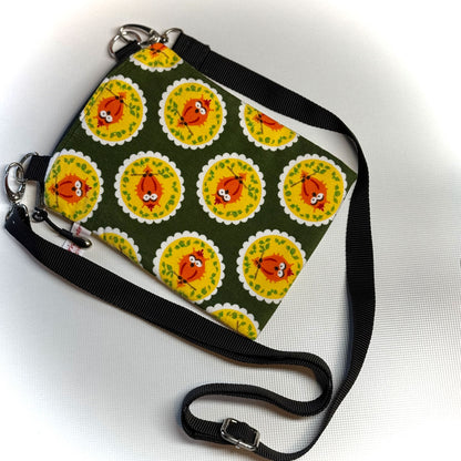 "Frieda" in Cord - Einzelstück Fröhliche Eulen