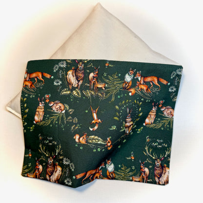 "Wärmeknirps" - Set mit Bezug Waldtierfreunde