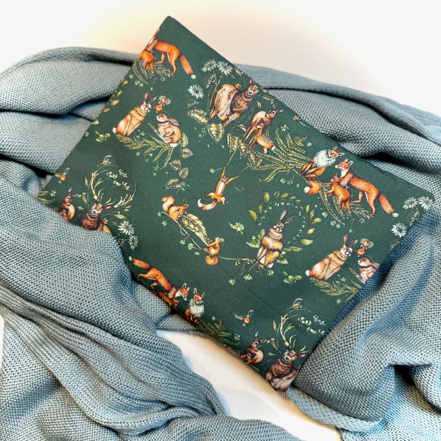 "Wärmeknirps" - Set mit Bezug Waldtierfreunde