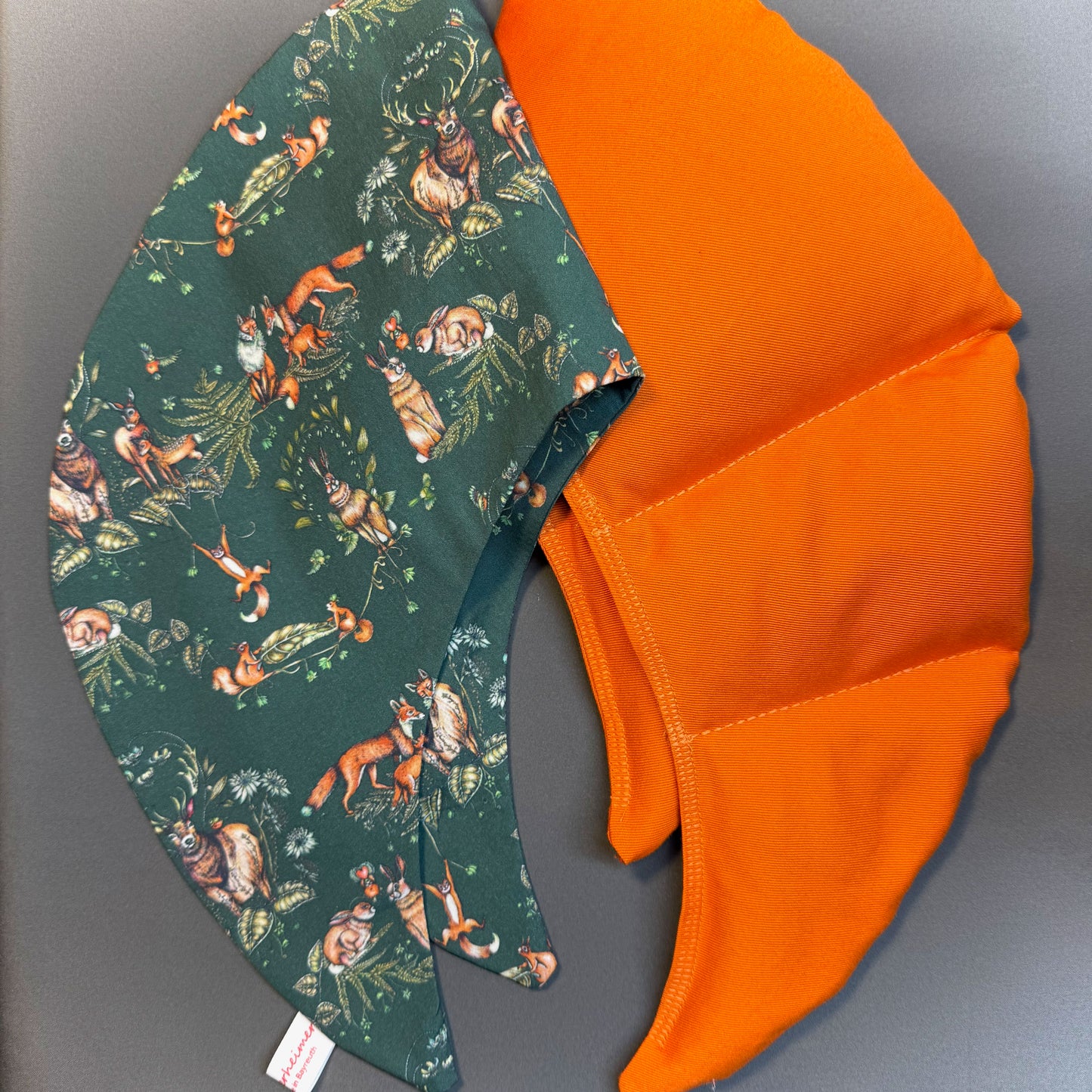 "Hörnchen Horst" - Set mit Bezug Waldtierfreunde grün