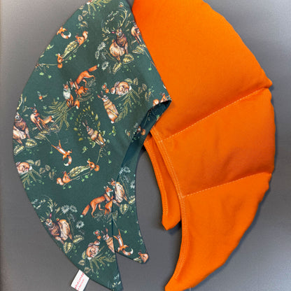 "Hörnchen Horst" - Set mit Bezug Waldtierfreunde grün