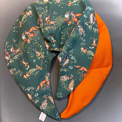 "Hörnchen Horst" - Set mit Bezug Waldtierfreunde grün