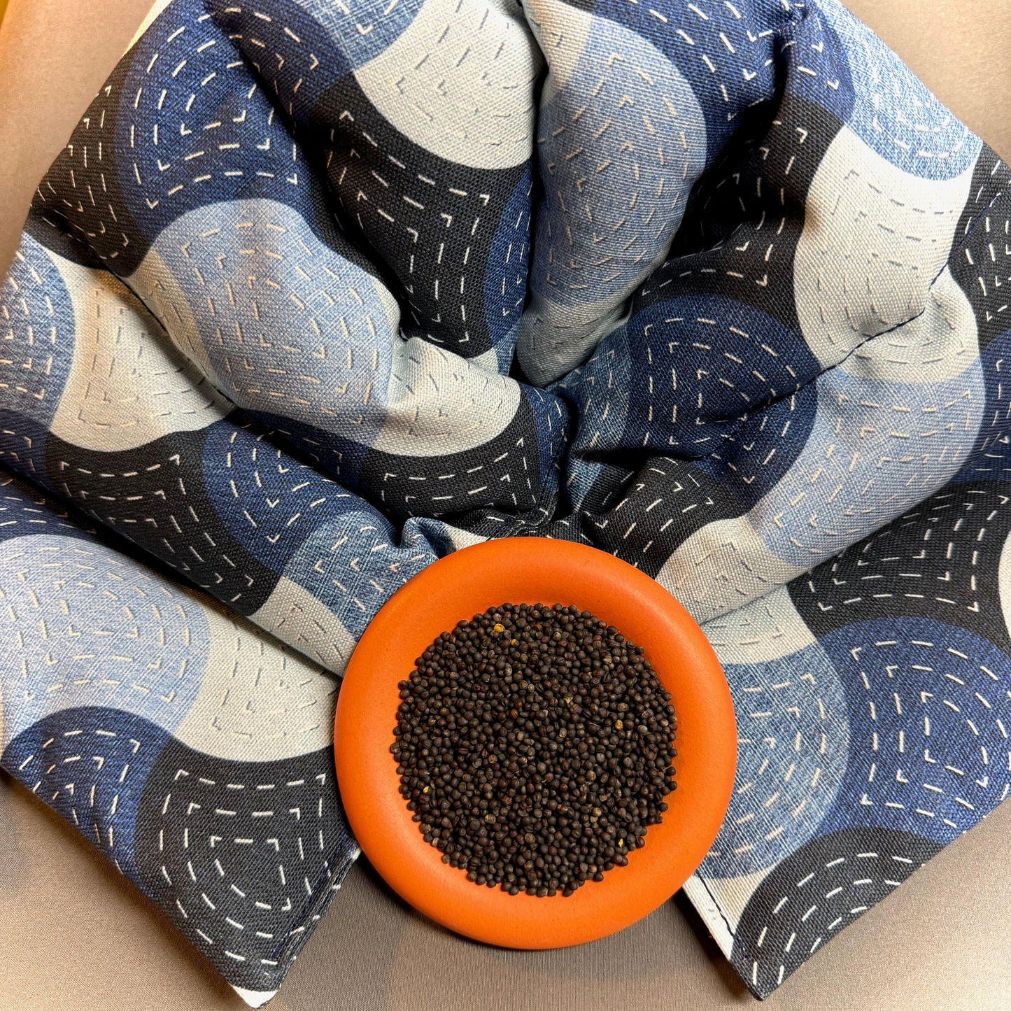 "Wärmender Willi" mit Rapssamen - Einzelstück Kurven