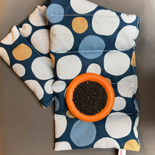 "Wärmender Willi" mit Rapssamen - Einzelstück Große Punkte