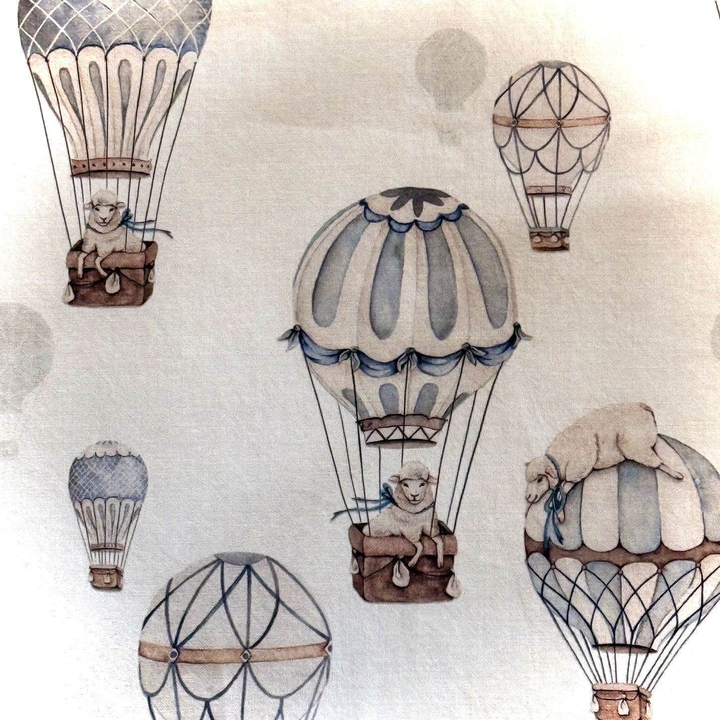 Babydecke - "Ballonschäfchen"