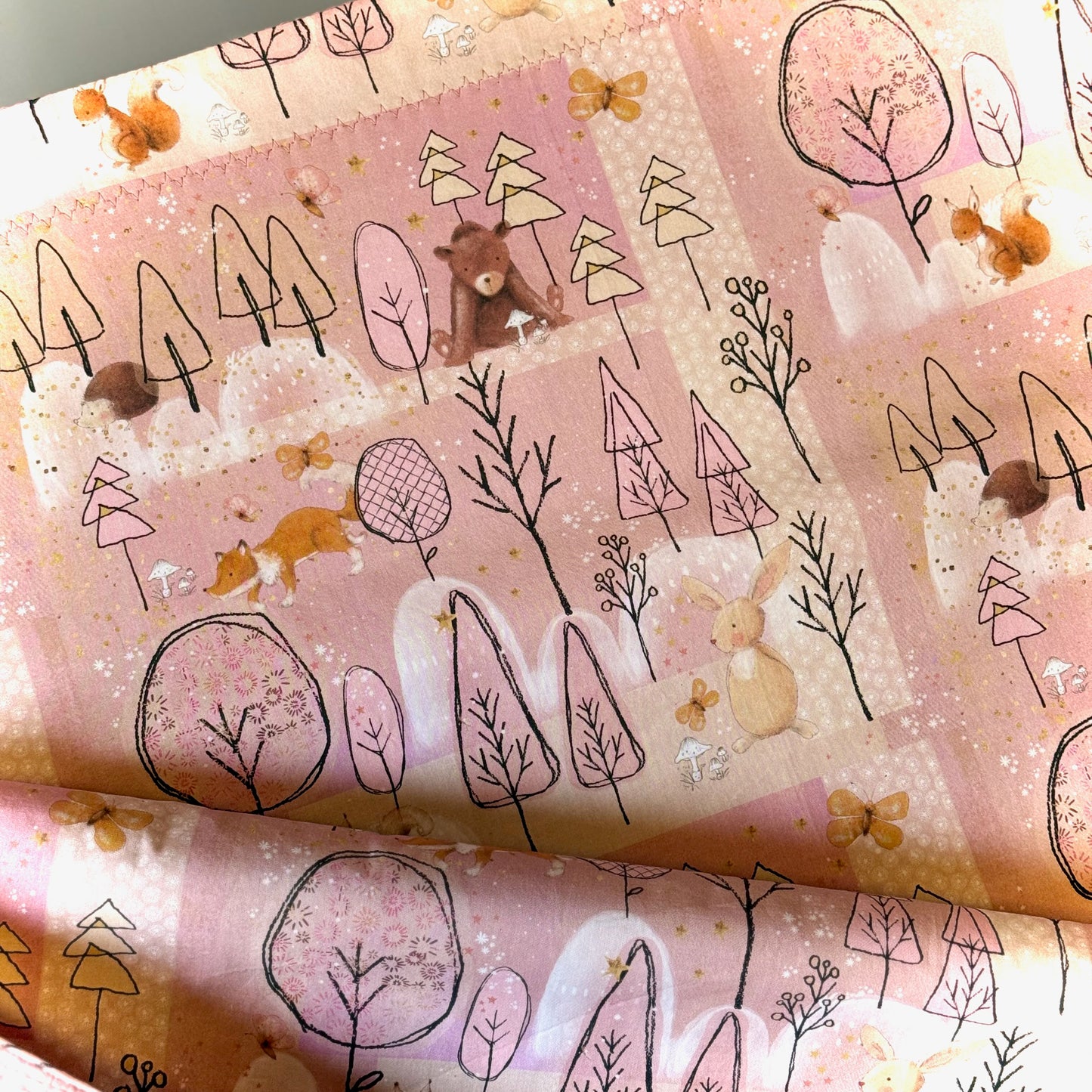 Babydecke - "Im Frühlingswald"