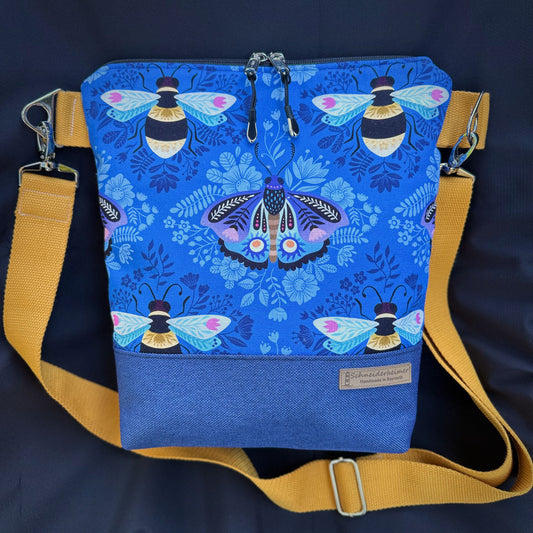 Große Umhängetasche "Kerstin" - Einzelstück Bees & Friends