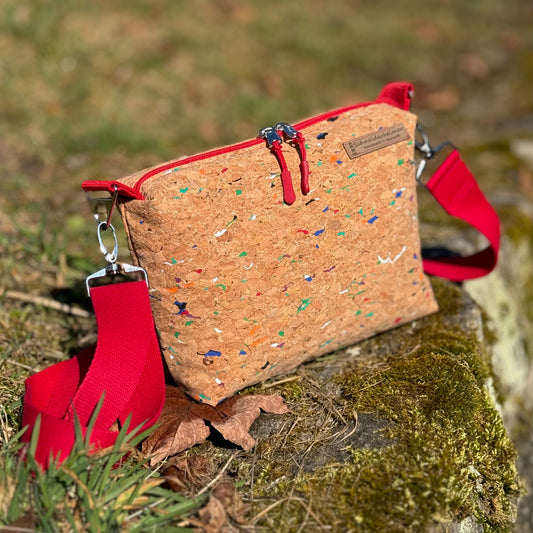 Umhängetasche "Leni" - Einzelstück in Kork