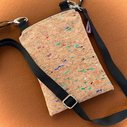 "Frieda" aus Kork  - Einzelstück Bunte Kleckse