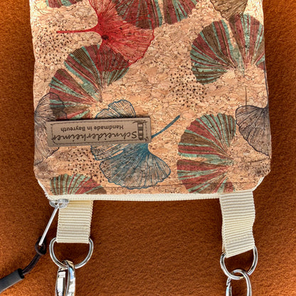 "Frieda" aus Kork  - Einzelstück Gingko