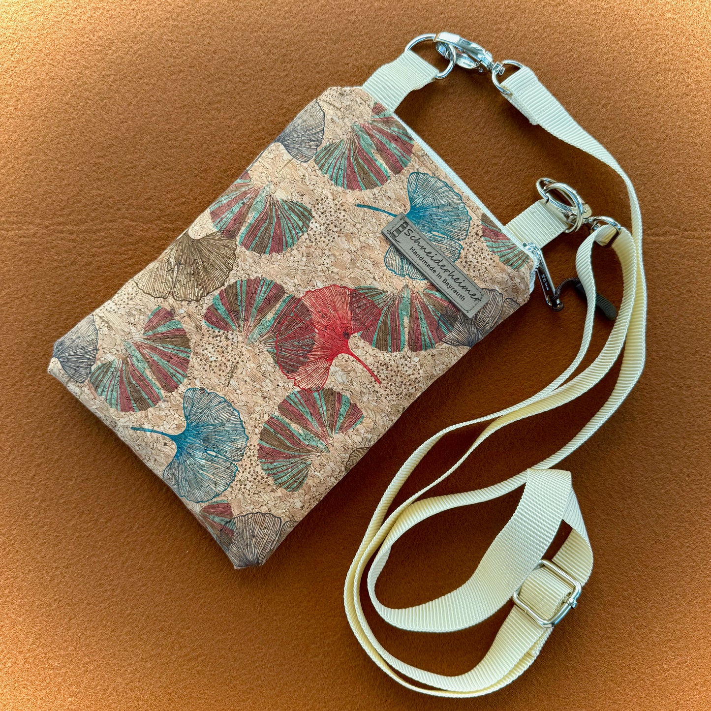 "Frieda" aus Kork  - Einzelstück Gingko