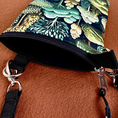 "Allwetter-Frieda" - Einzelstück Softshell Frühlingsbäume