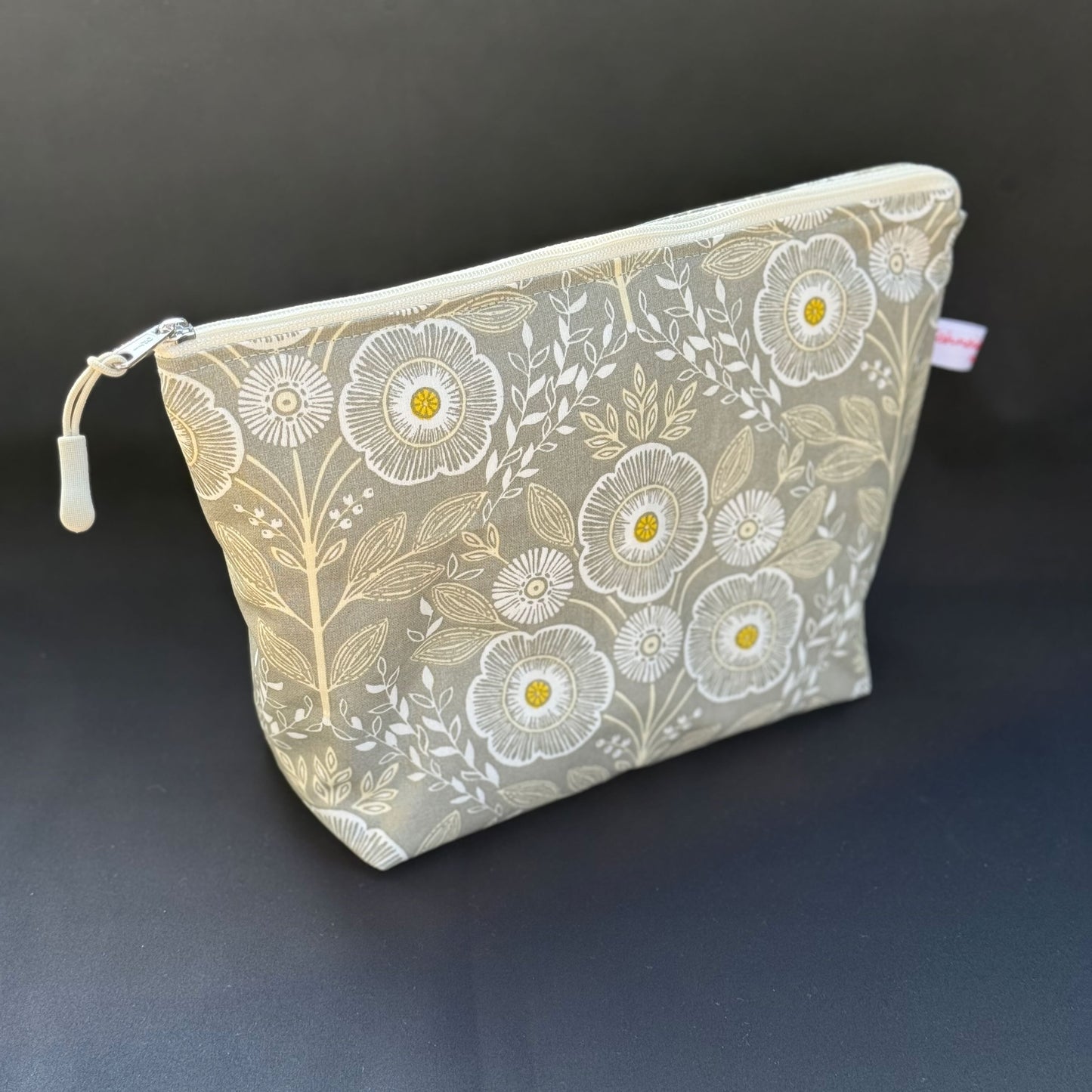 Kosmetiktäschchen Maxi - Einzelstück Blumen