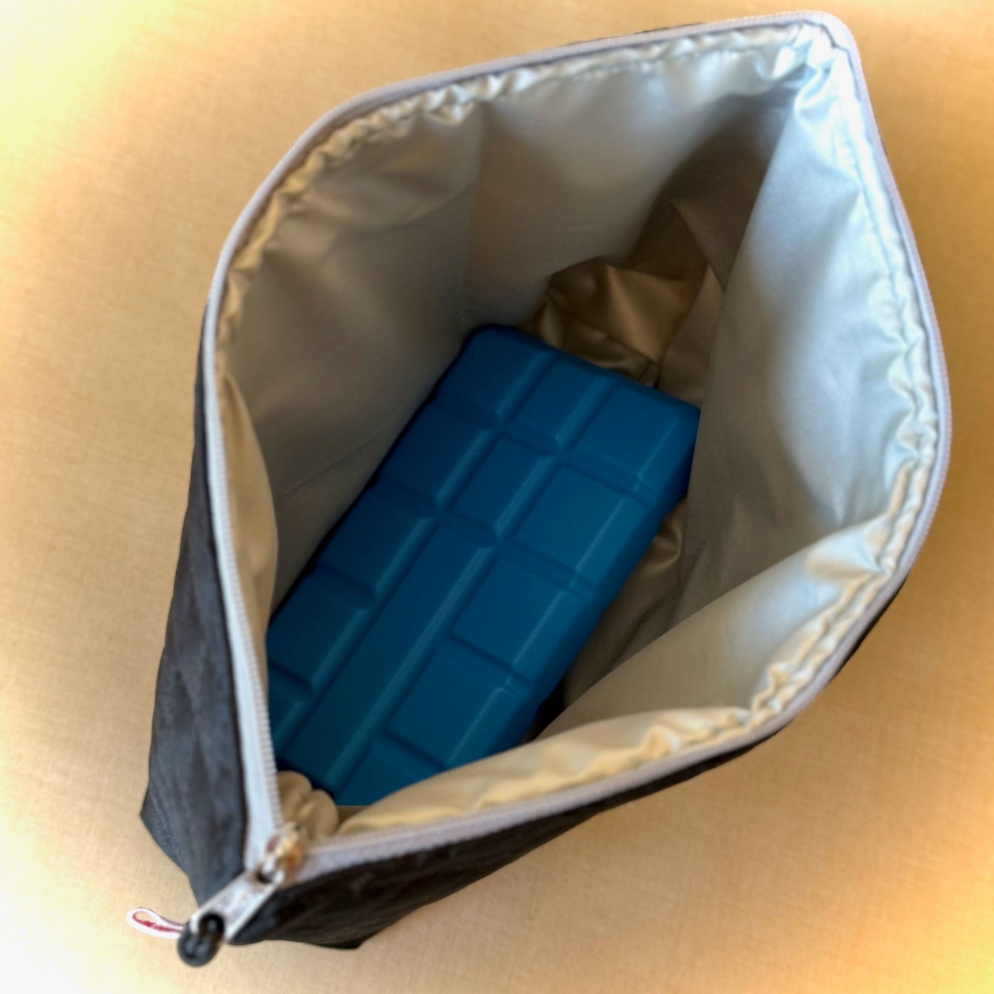 Thermotäschchen Maxi - Einzelstück Schwarz