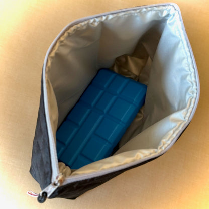 Thermotäschchen Maxi - Einzelstück Schwarz