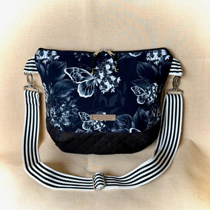 Allwetter-Tasche "Ronja" - Einzelstück Schmetterlinge