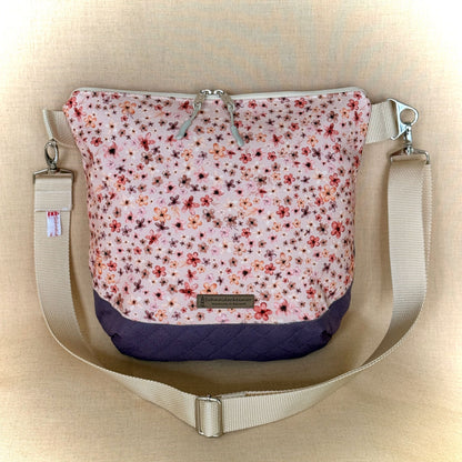 Allwetter-Tasche "Ronja" Maxi - Einzelstück Blümchen