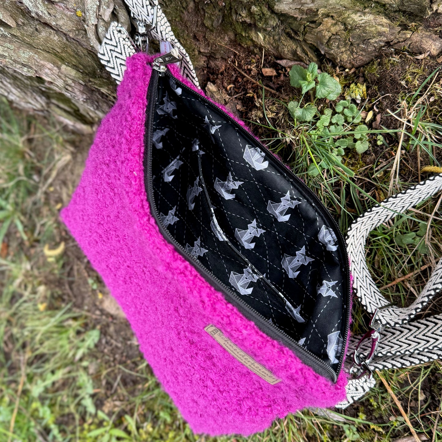 "Kuschel-Petra" - Einzelstück Magenta