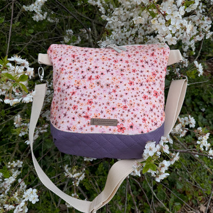 Allwetter-Tasche "Ronja" Maxi - Einzelstück Blümchen