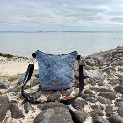 Allwetter-Tasche "Ronja" Maxi - Einzelstück Paisleys