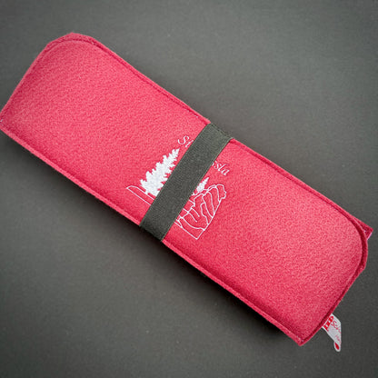 "Sitzkissla" - Rot und Pink