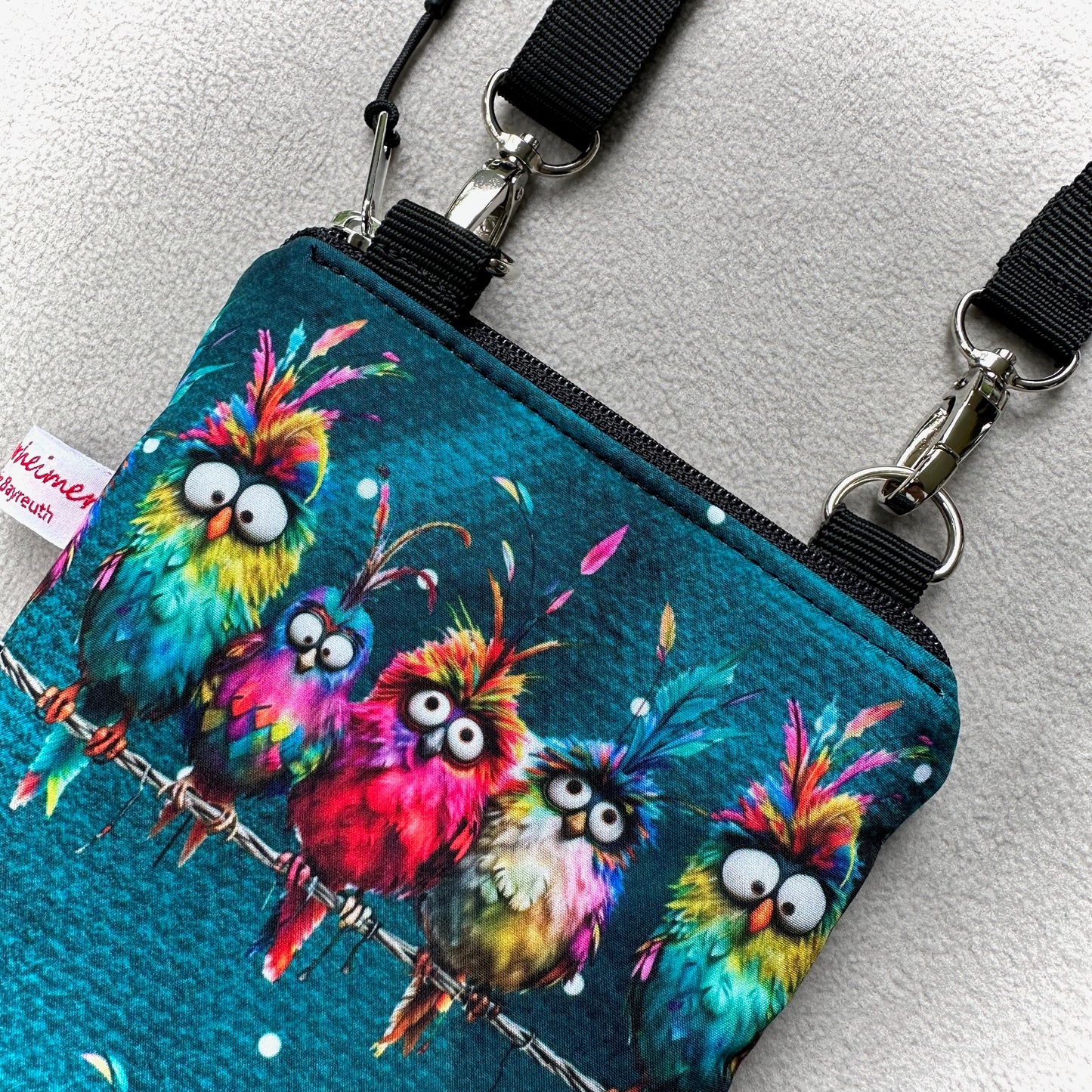 "Allwetter-Frieda" - Handytasche aus Softshell