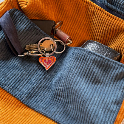 Umhängetasche "Leni" - Einzelstück Kork mit Cord