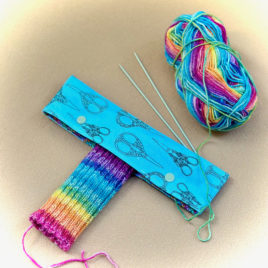 Nadelgarage "Scheren in Türkis"