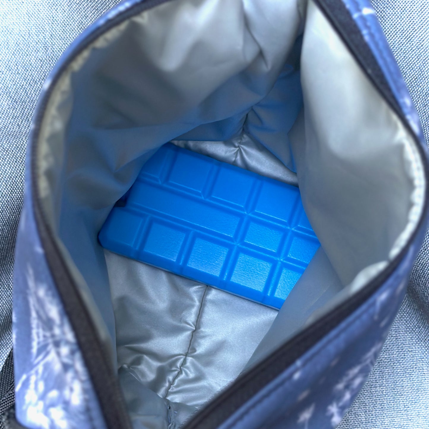 Thermotasche "Kalte Sophie" - Einzelstück Softshell Pusteblumen